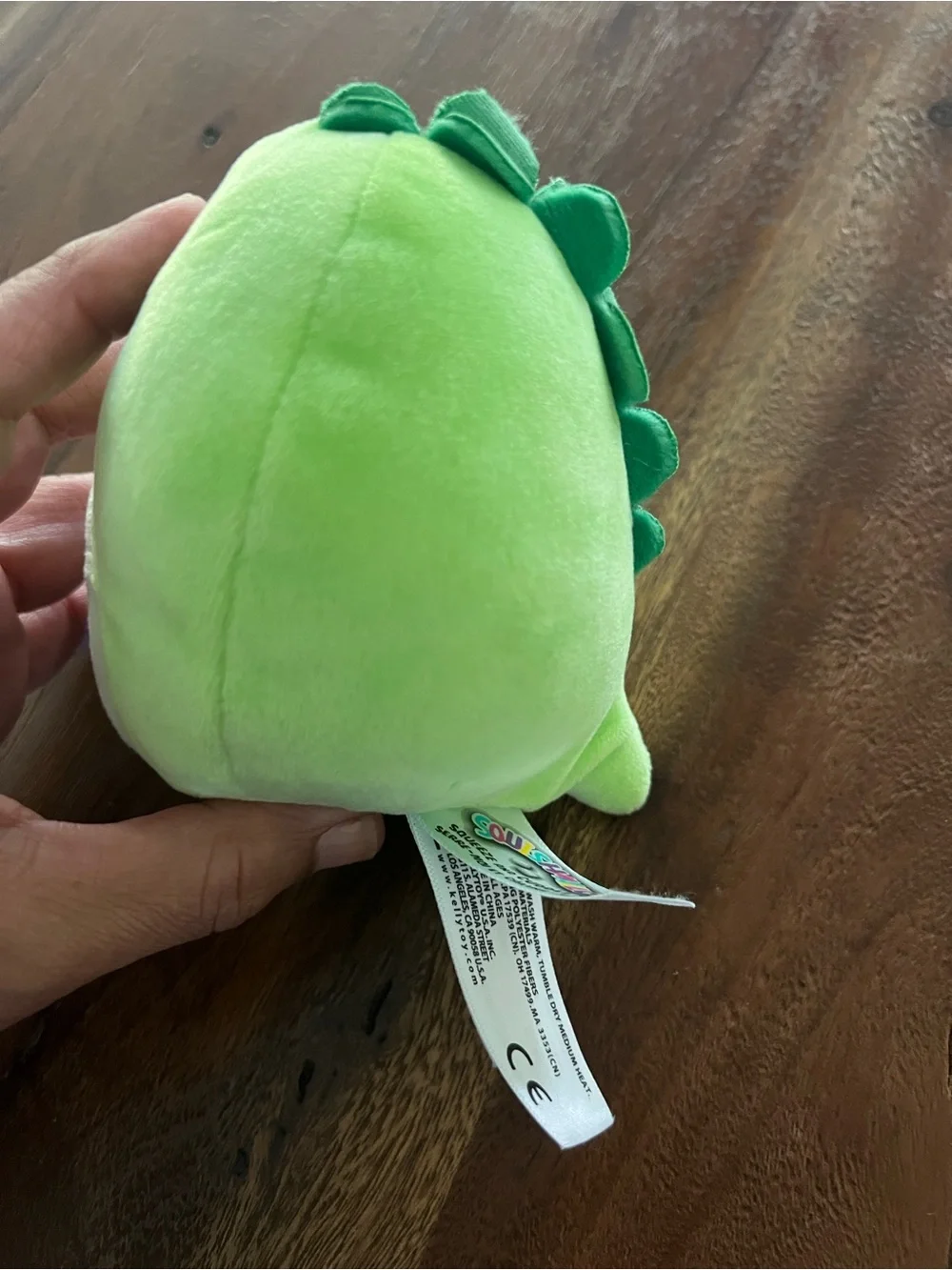 Squishmallows Yellow Chick & Green Dino Plush Duo